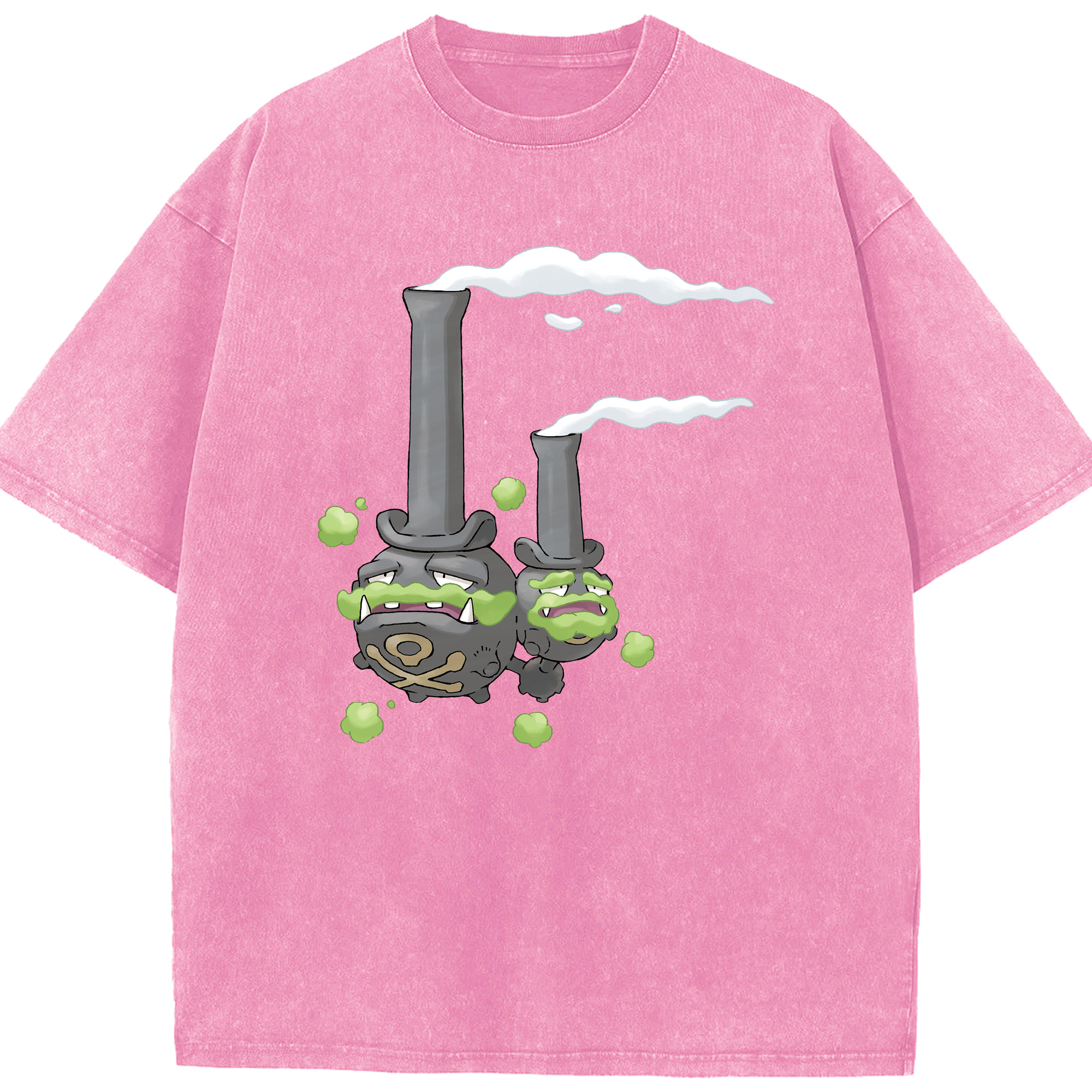 （画像用） ポケットモンスター Pokémon 綿100% ヴィンテージ風 半袖Tシャツ（フロントプリント）